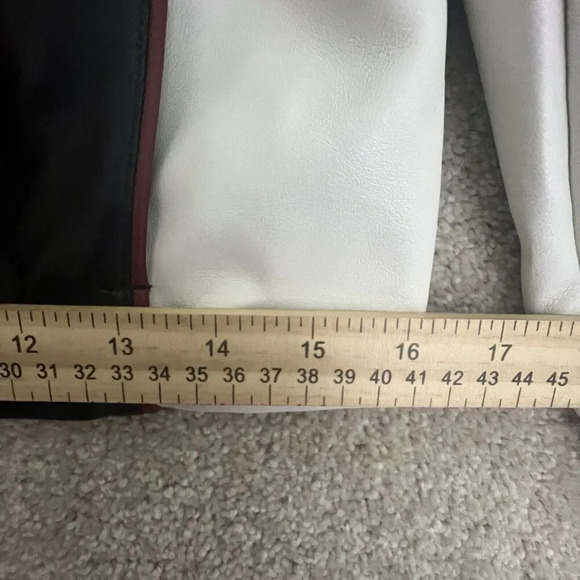 Garage Black and White Bomber Jacket NWT - Picture 7 of 7